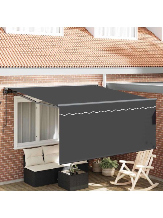 Izvelkams jumtiņš pelēks un antracīts 300 x 250 cm