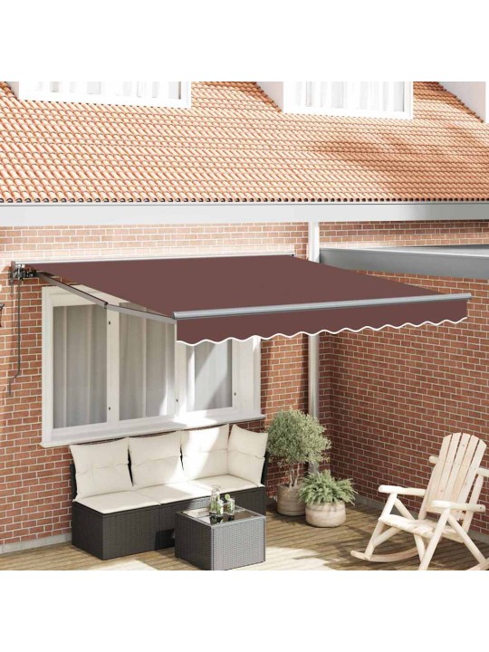 Izvelkams jumtiņš brūna 300x250 cm audums