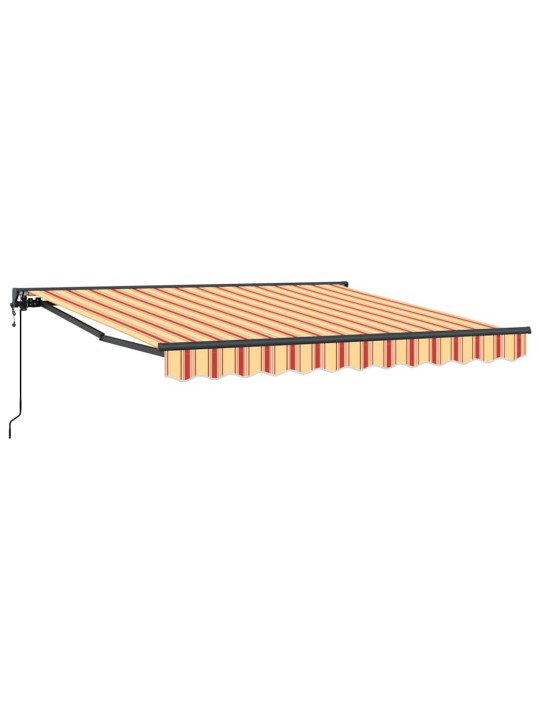 Elektriska atvelkamā nojume dzeltena un oranža 300x250 cm