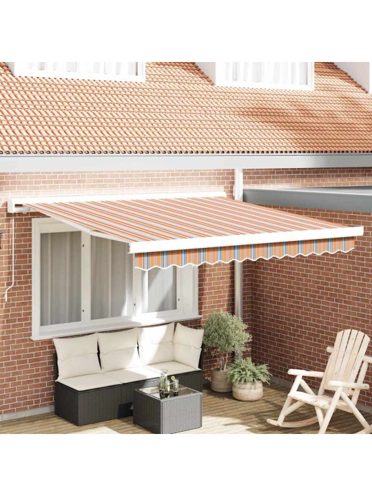 Izvelkams jumtiņš daudzkrāsains 300 x 250 cm audums, metāls