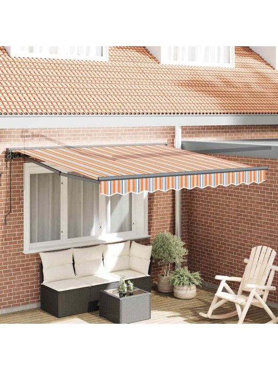 Izvelkams jumtiņš daudzkrāsains svītrains 300x250 cm audums