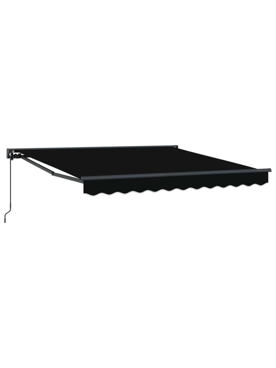 Izvelkams jumtiņš melna 300x250 cm audums