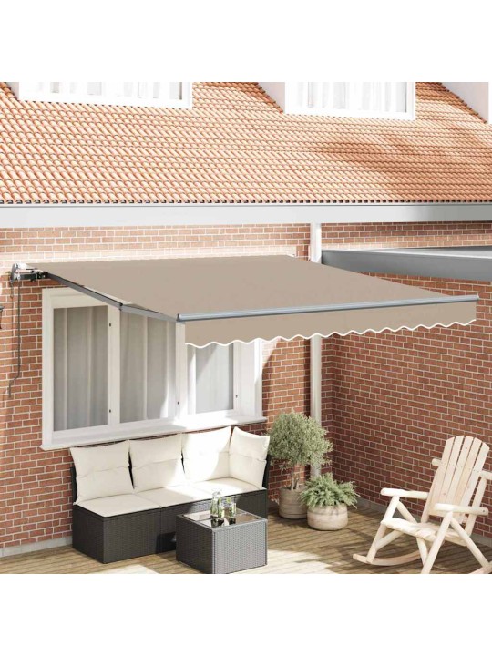 Izvelkams jumtiņš bēša 300 x 250 cm audums