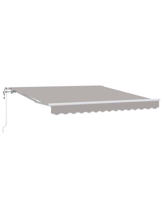 Izvelkams jumtiņš 300 x 250 cm gaiši pelēka
