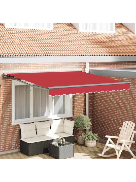 Izvelkams jumtiņš sarkana 300x250 cm audums