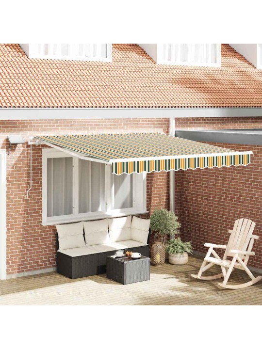 Izvelkams jumtiņš with 300 x 250 cm zaļa un dzeltena