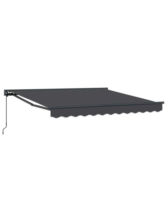 Izvelkams jumtiņš antracīts 350x250 cm audums