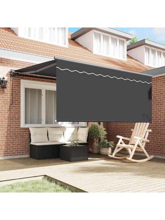 Izvelkams jumtiņš pelēks un antracīts 350 x 250 cm