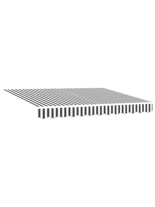 Izvelkams jumtiņš antracīts un balts 350x250 cm audums