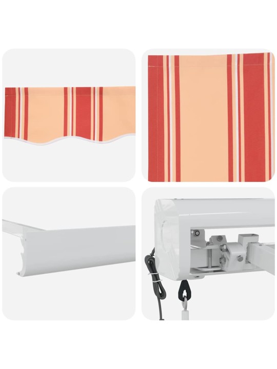 Izvelkams jumtiņš dzeltena un oranža 350 x 250 cm