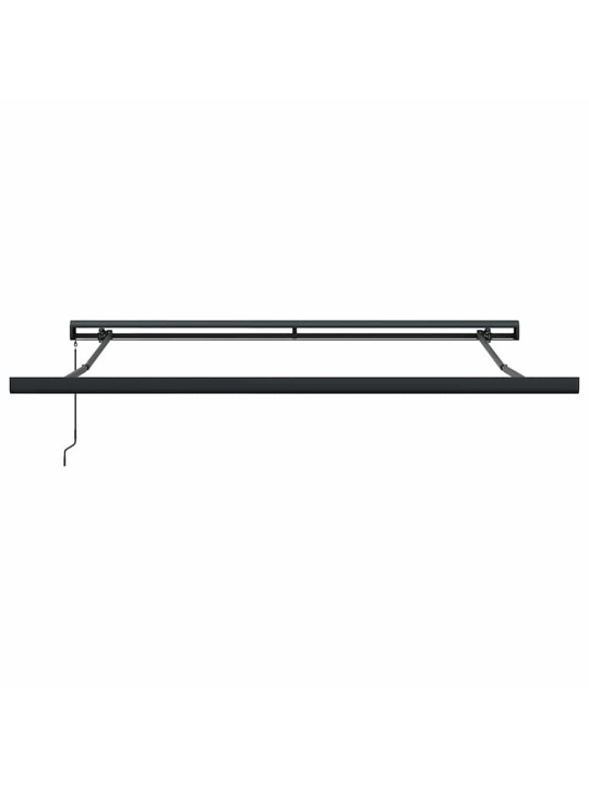 Ievelkamā nojume dzeltena un oranža 350 x 250 cm audums, metāls
