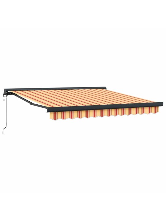 Izvelkams jumtiņš dzeltena un oranža 350 x 250 cm
