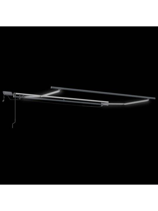 Izvelkams jumtiņš sarkans un balts 350 x 250 cm audums