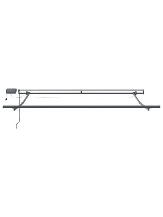 Izvelkams jumtiņš sarkans un balts 350 x 250 cm audums