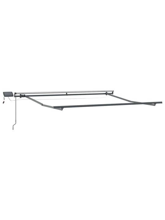 Izvelkams jumtiņš sarkans un balts 350 x 250 cm audums