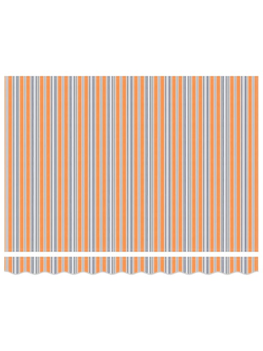 Iebīdāma nojume daudzkrāsains 350 x 250 cm audums, metāls