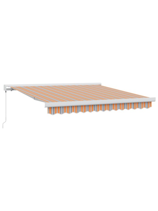 Iebīdāma nojume daudzkrāsains 350 x 250 cm audums, metāls