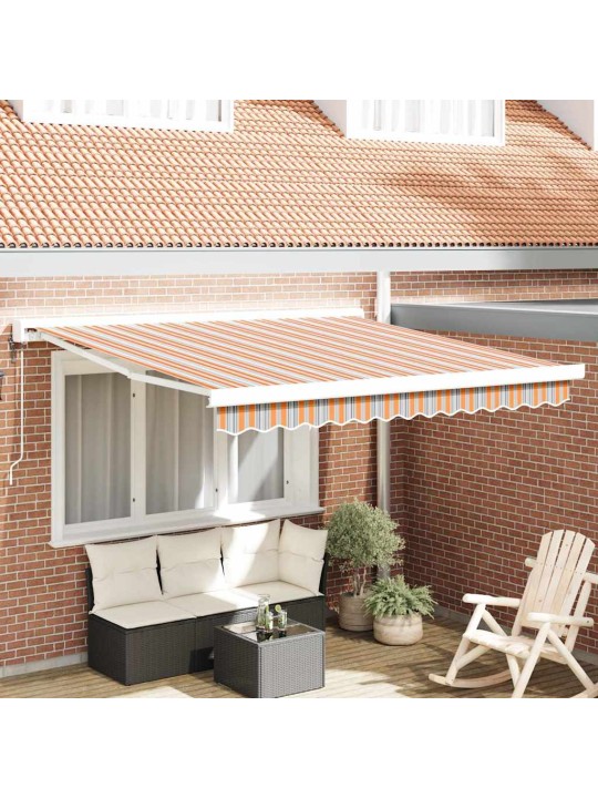 Izvelkams jumtiņš daudzkrāsains 350 x 250 cm audums, metāls