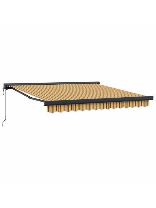 Izvelkams jumtiņš daudzkrāsains 350 x 250 cm audums, metāls