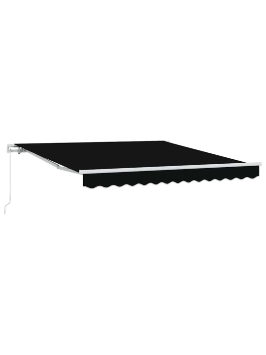 Izvelkams jumtiņš melna 350 x 250 cm audums