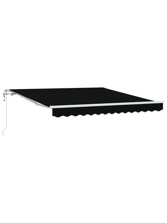 Izvelkams jumtiņš 350 x 250 cm melna