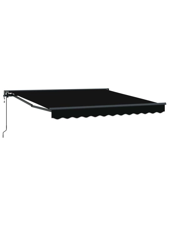 Izvelkams jumtiņš melna 350x250 cm audums