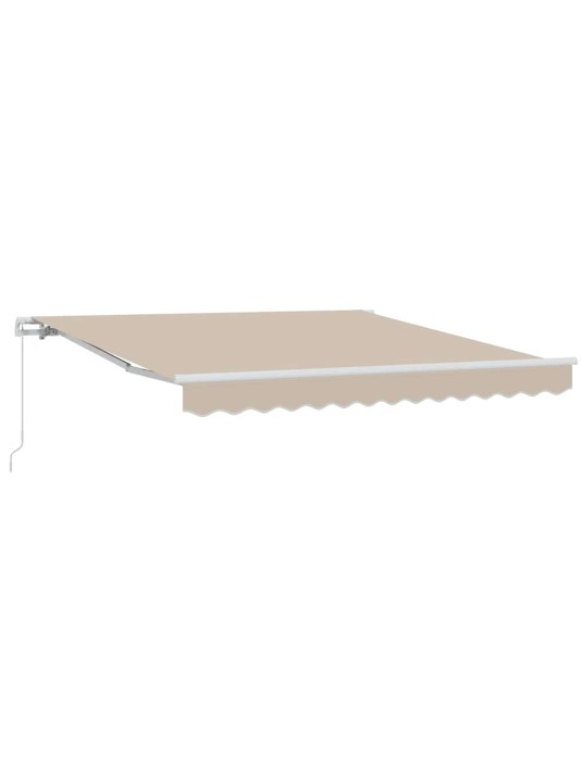 Izvelkams jumtiņš bēša 350 x 250 cm audums