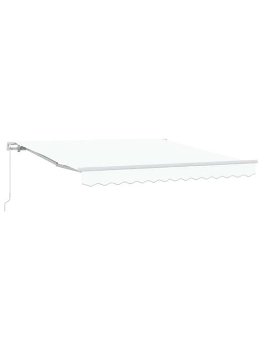 Izvelkams jumtiņš balts 350 x 250 cm audums