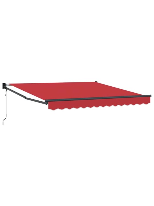 Izvelkams jumtiņš sarkana 350 x 250 cm audums