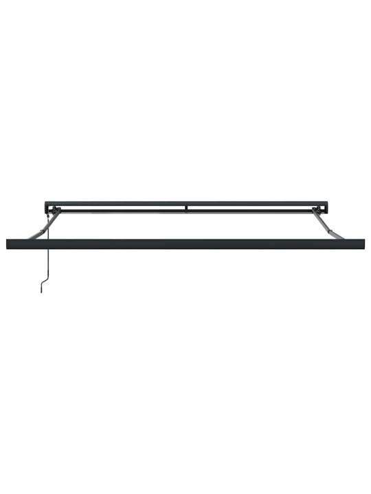 Izvelkams jumtiņš zaļa un dzeltena 350 x 250 cm audums, metāls