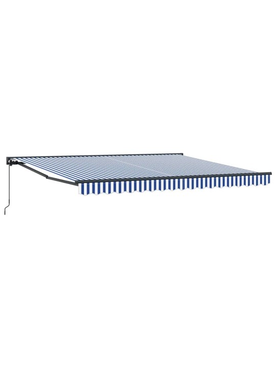 Izvelkams jumtiņš zila un balta 400x300 cm audums