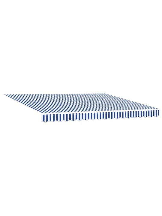 Izvelkams jumtiņš zila un balta 400x300 cm audums