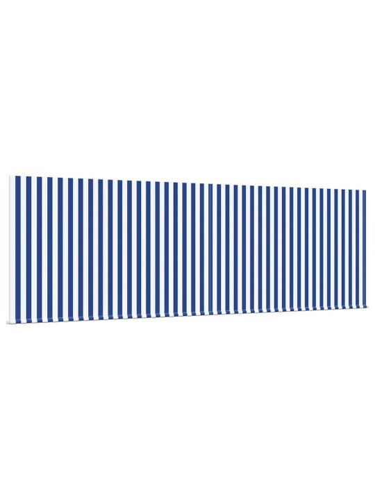 Izvelkams jumtiņš zila un antracīta 400 × 300 cm