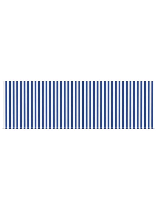 Izvelkams jumtiņš zila un antracīta 400 × 300 cm