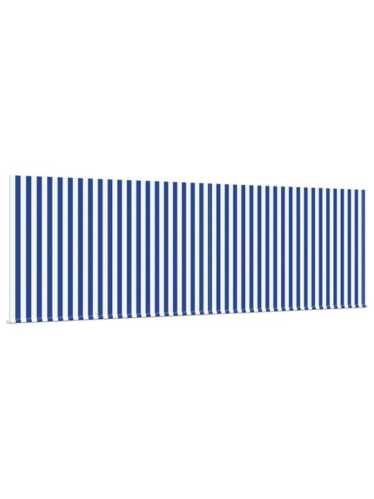 Izvelkams jumtiņš zila un antracīta 400 × 300 cm