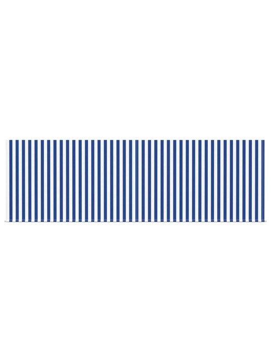 Izvelkams jumtiņš zila un antracīta 400 × 300 cm