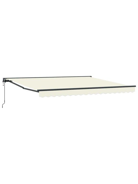 Izvelkams jumtiņš krēmkrāsa 400x300 cm audums