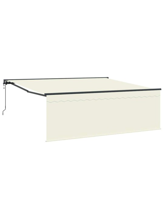 Izvelkams jumtiņš krēmkrāsa 400 × 300 cm audums