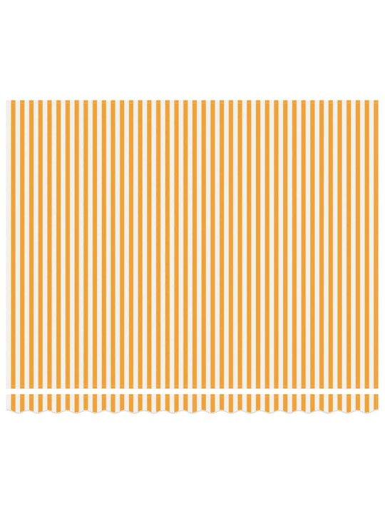 Izvelkams jumtiņš dzeltena un balta 400x300 cm audums