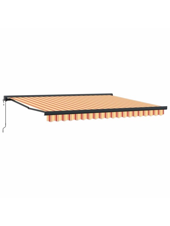 Izvelkams jumtiņš dzeltena un oranža 400 × 300 cm