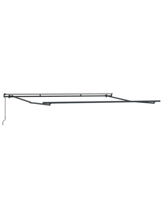 Izvelkams jumtiņš sarkans un balts 400 × 300 cm audums