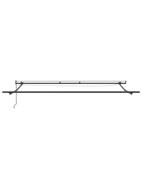 Izvelkams jumtiņš with sarkans un balts 400 × 300 cm audums