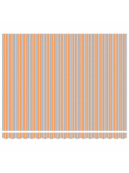Izvelkams jumtiņš daudzkrāsains svītrains 400x300 cm audums