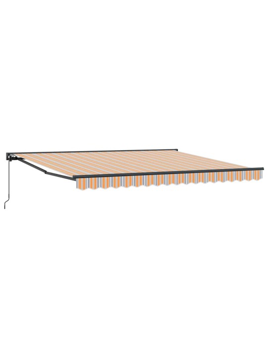 Izvelkams jumtiņš daudzkrāsains svītrains 400x300 cm audums