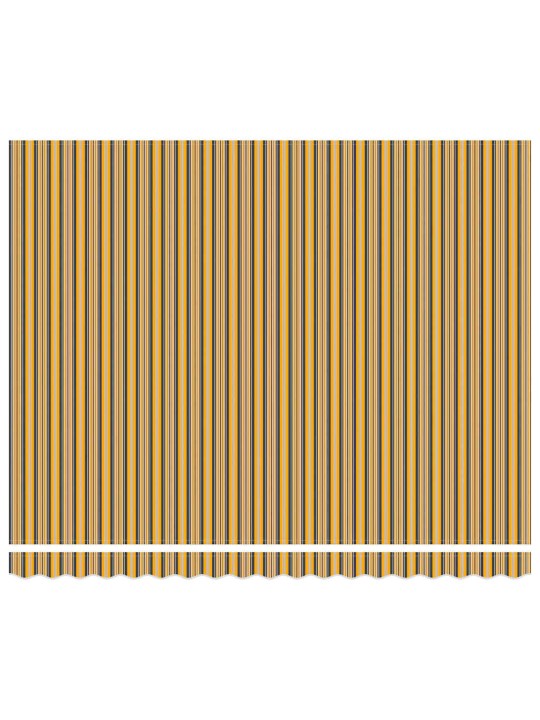 Rokas markīze daudzkrāsains 400 × 300 cm audums