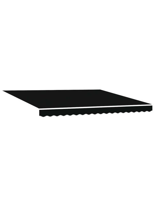Izvelkams jumtiņš melna 400x300 cm audums