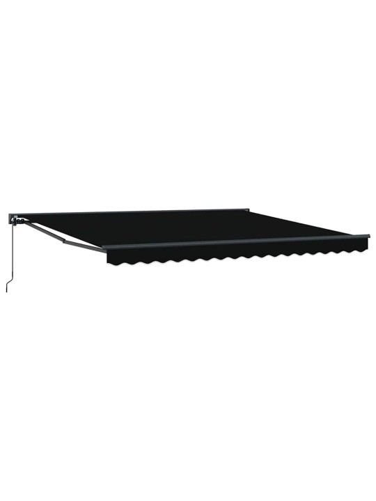 Izvelkams jumtiņš melna 400x300 cm audums