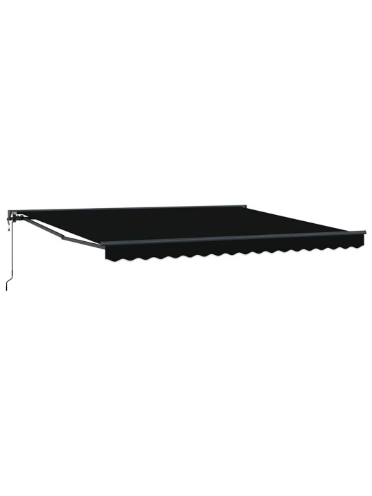Izvelkams jumtiņš melna 400x300 cm audums