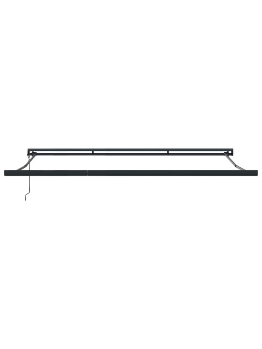 Izvelkams jumtiņš zaļa un dzeltena 400 × 300 cm audums, metāls