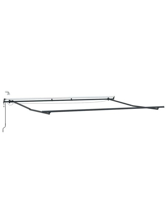 Izvelkams jumtiņš with oranža un brūna 400 × 350 cm audums